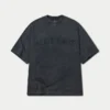 T-shirt oversize délavé Signature pour femme T-shirt oversize délavé Signature pour femme