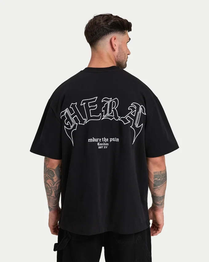 T-shirt oversize Endure pour homme, en tissu épais T-shirt oversize Endure pour homme, en tissu épais