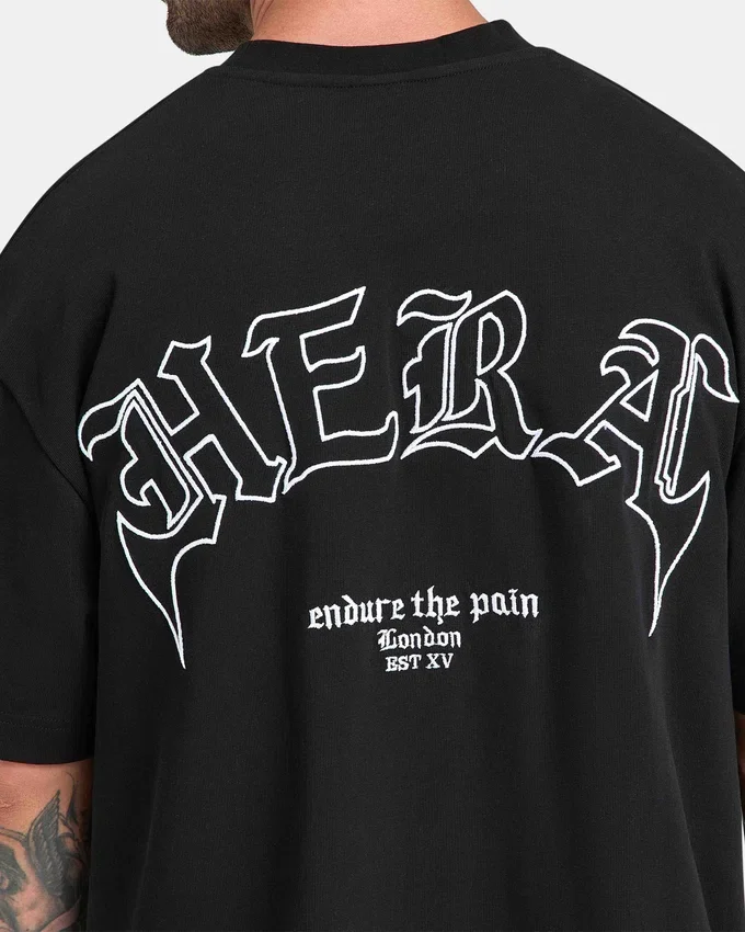 T-shirt oversize Endure pour homme, en tissu épais T-shirt oversize Endure pour homme, en tissu épais