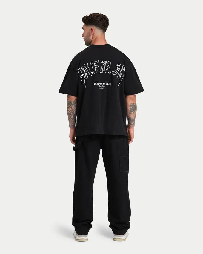 T-shirt oversize Endure pour homme, en tissu épais T-shirt oversize Endure pour homme, en tissu épais
