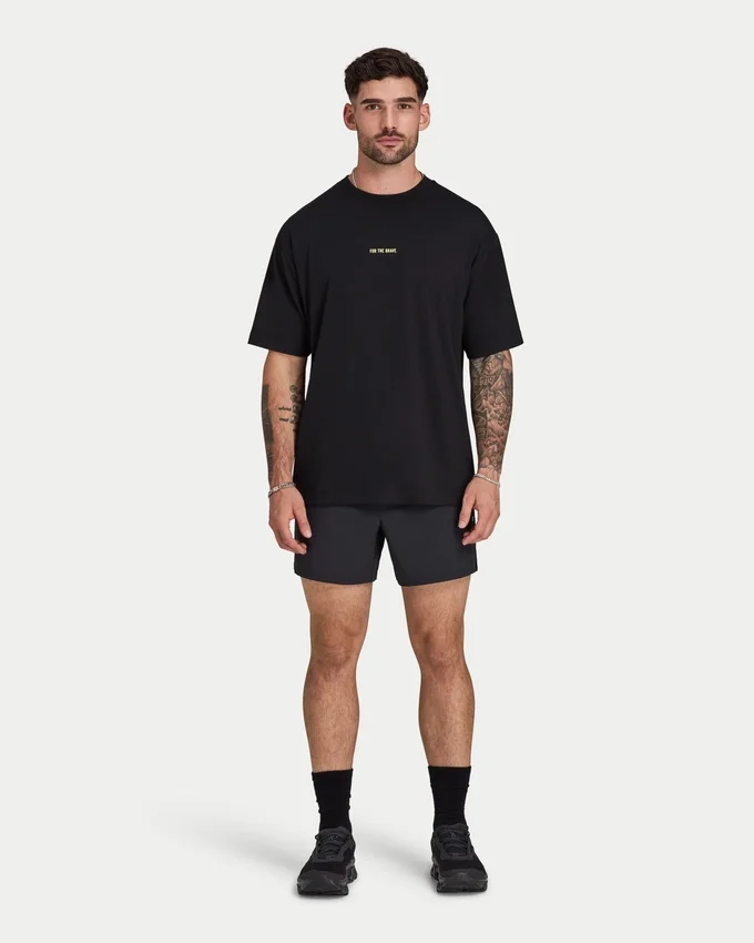 T-shirt oversize « For the Brave » pour homme T-shirt oversize « For the Brave » pour homme