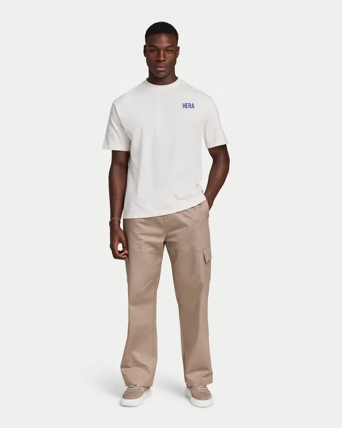 T-shirt oversize incontournable pour homme – blanc cassé T-shirt oversize incontournable pour homme – blanc cassé