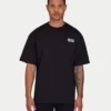 T-shirt oversize incontournable pour homme – noir T-shirt oversize incontournable pour homme – noir