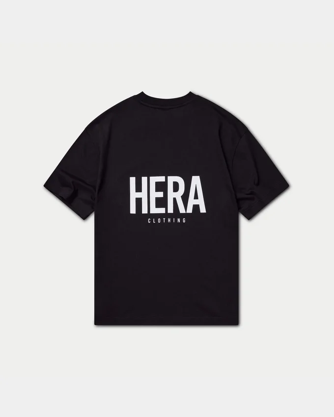 T-shirt oversize incontournable pour homme – noir T-shirt oversize incontournable pour homme – noir