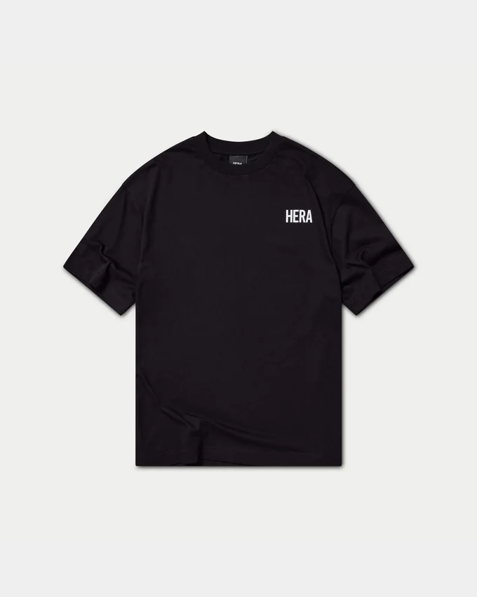 T-shirt oversize incontournable pour homme – noir T-shirt oversize incontournable pour homme – noir