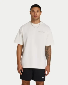 T-shirt oversize pour homme avec inscription