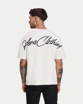 T-shirt oversize « Script » épais pour homme