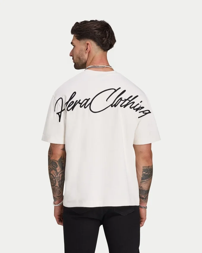 T-shirt oversize « Script » épais pour homme T-shirt oversize « Script » épais pour homme