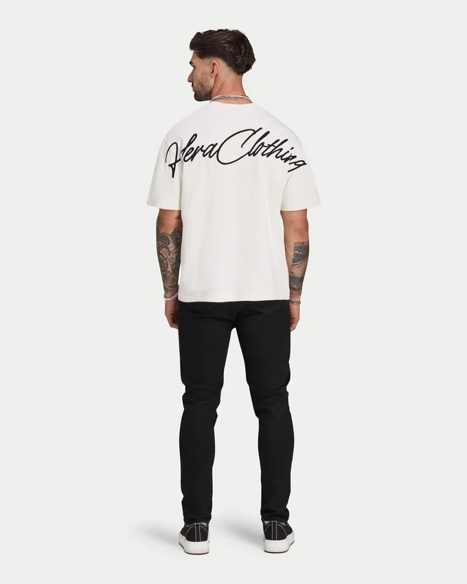 T-shirt oversize « Script » épais pour homme T-shirt oversize « Script » épais pour homme