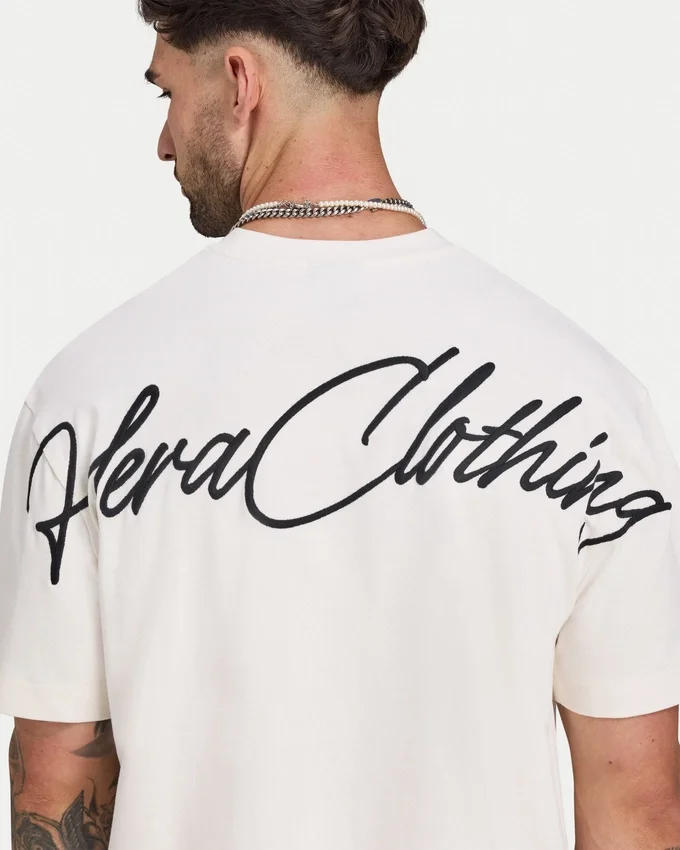 T-shirt oversize « Script » épais pour homme T-shirt oversize « Script » épais pour homme