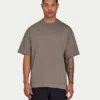 T-shirt oversize unie pour homme – gris marais T-shirt oversize unie pour homme – gris marais