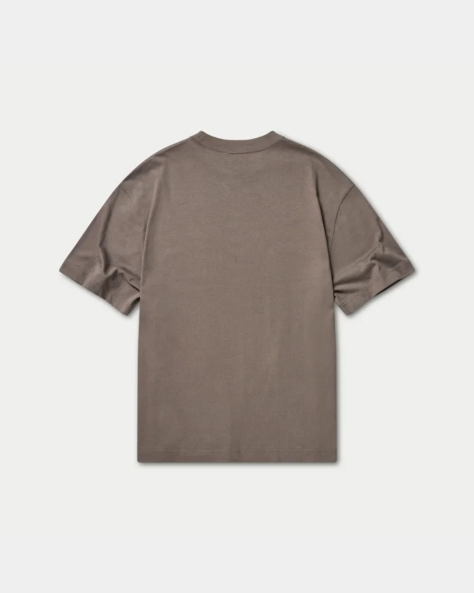 T-shirt oversize unie pour homme – gris marais T-shirt oversize unie pour homme – gris marais