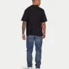 T-shirt oversize unie pour homme – noir T-shirt oversize unie pour homme – noir