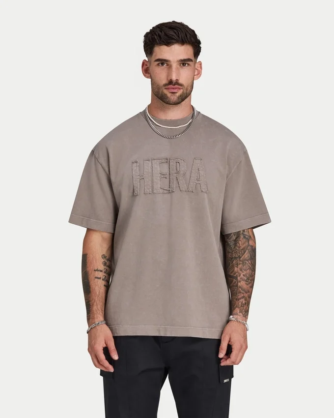 T-shirt Signature oversize délavé pour homme T-shirt Signature oversize délavé pour homme