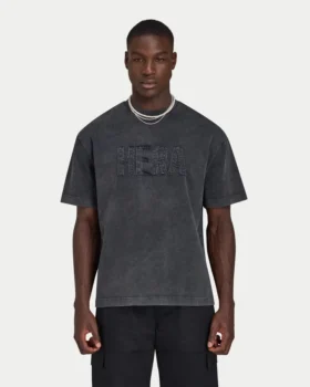 T-shirt Signature oversize délavé pour homme T-shirt Signature oversize délavé pour homme