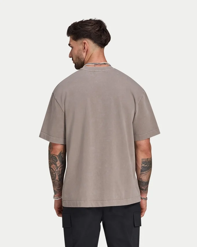 T-shirt Signature oversize délavé pour homme T-shirt Signature oversize délavé pour homme