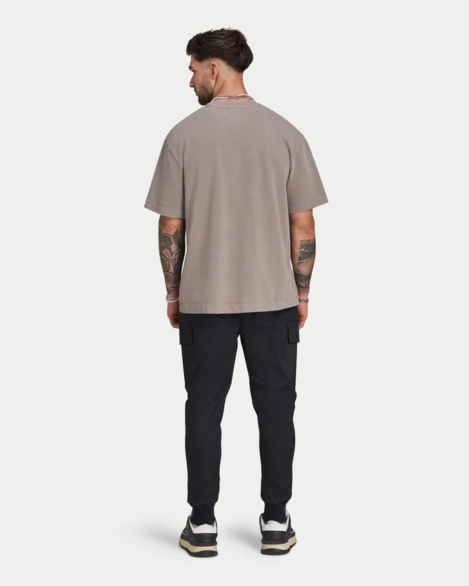 T-shirt Signature oversize délavé pour homme T-shirt Signature oversize délavé pour homme