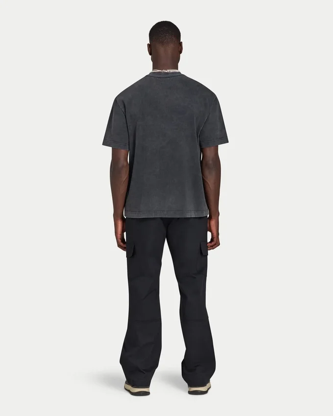 T-shirt Signature oversize délavé pour homme T-shirt Signature oversize délavé pour homme