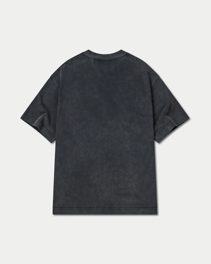 T-shirt Signature oversize délavé pour homme T-shirt Signature oversize délavé pour homme