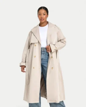Trench-coat oversize pour femme – safari