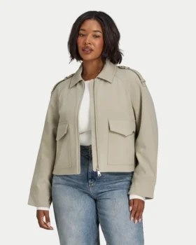 Veste à col « Studio » pour femme