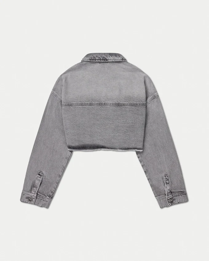 Veste en denim courte pour femme Veste en denim courte pour femme