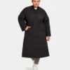 Veste longue pour femme – noire Veste longue pour femme – noire