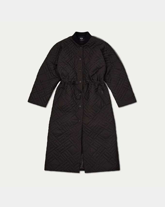 Veste longue pour femme – noire Veste longue pour femme – noire