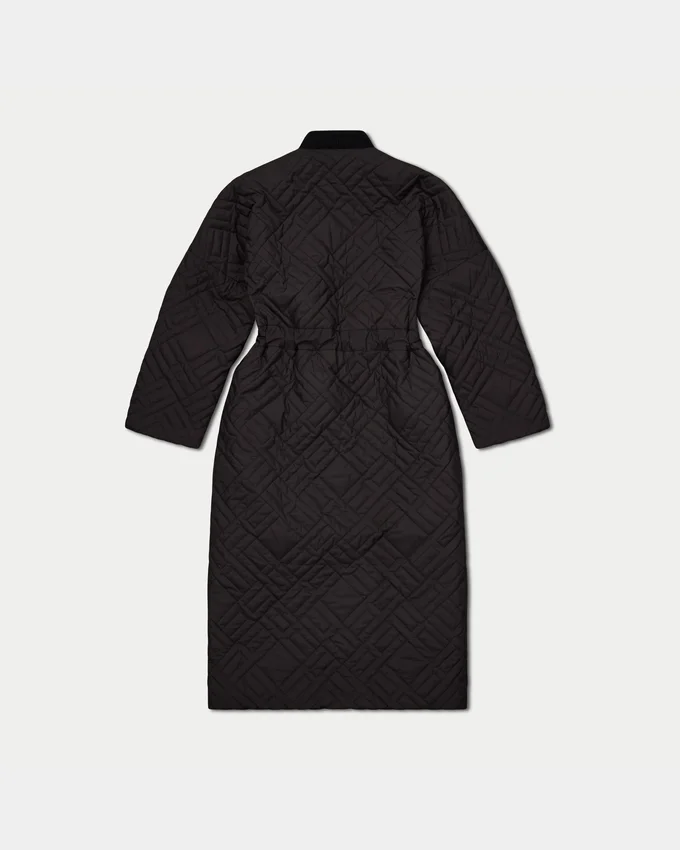 Veste longue pour femme – noire Veste longue pour femme – noire