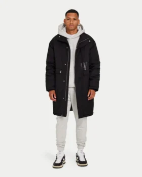 Veste parka pour homme « Layer » – noir