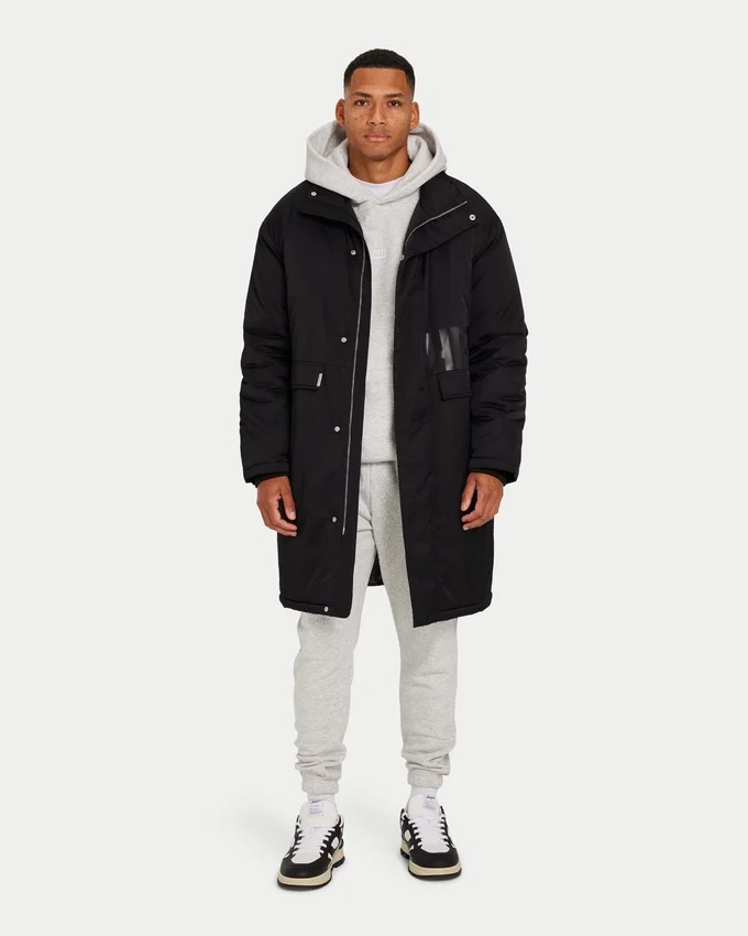 Veste parka pour homme « Layer » – noir Veste parka pour homme « Layer » – noir