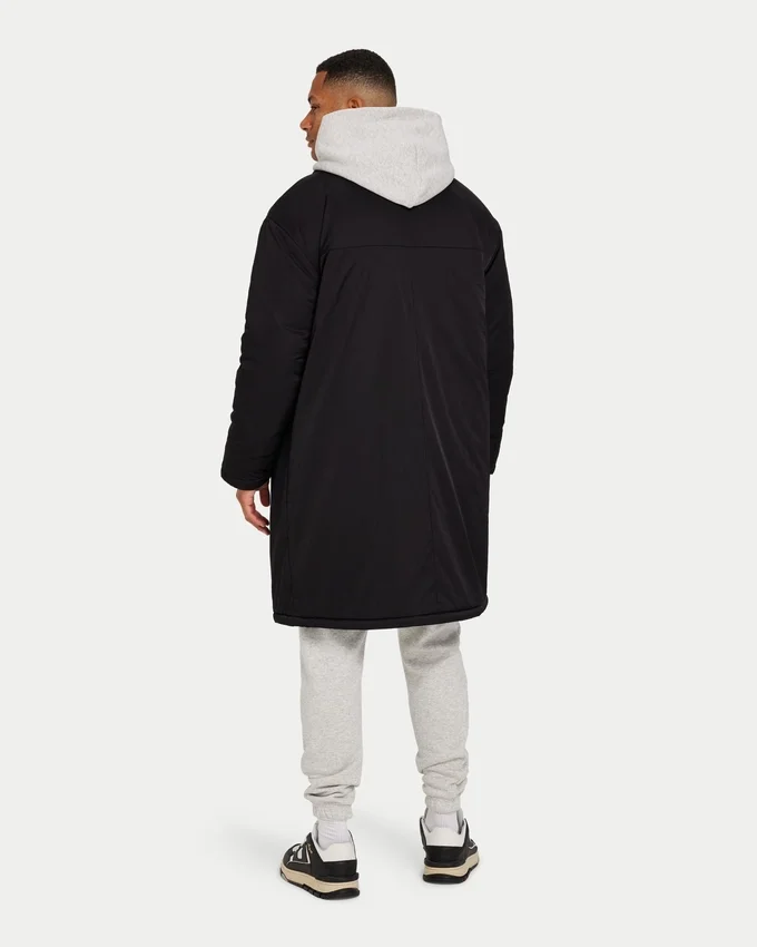 Veste parka pour homme « Layer » – noir Veste parka pour homme « Layer » – noir