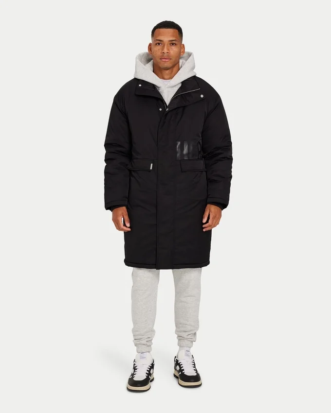 Veste parka pour homme « Layer » – noir Veste parka pour homme « Layer » – noir